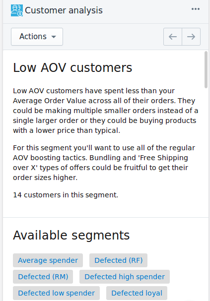 Automatic customer segmenting with RFM